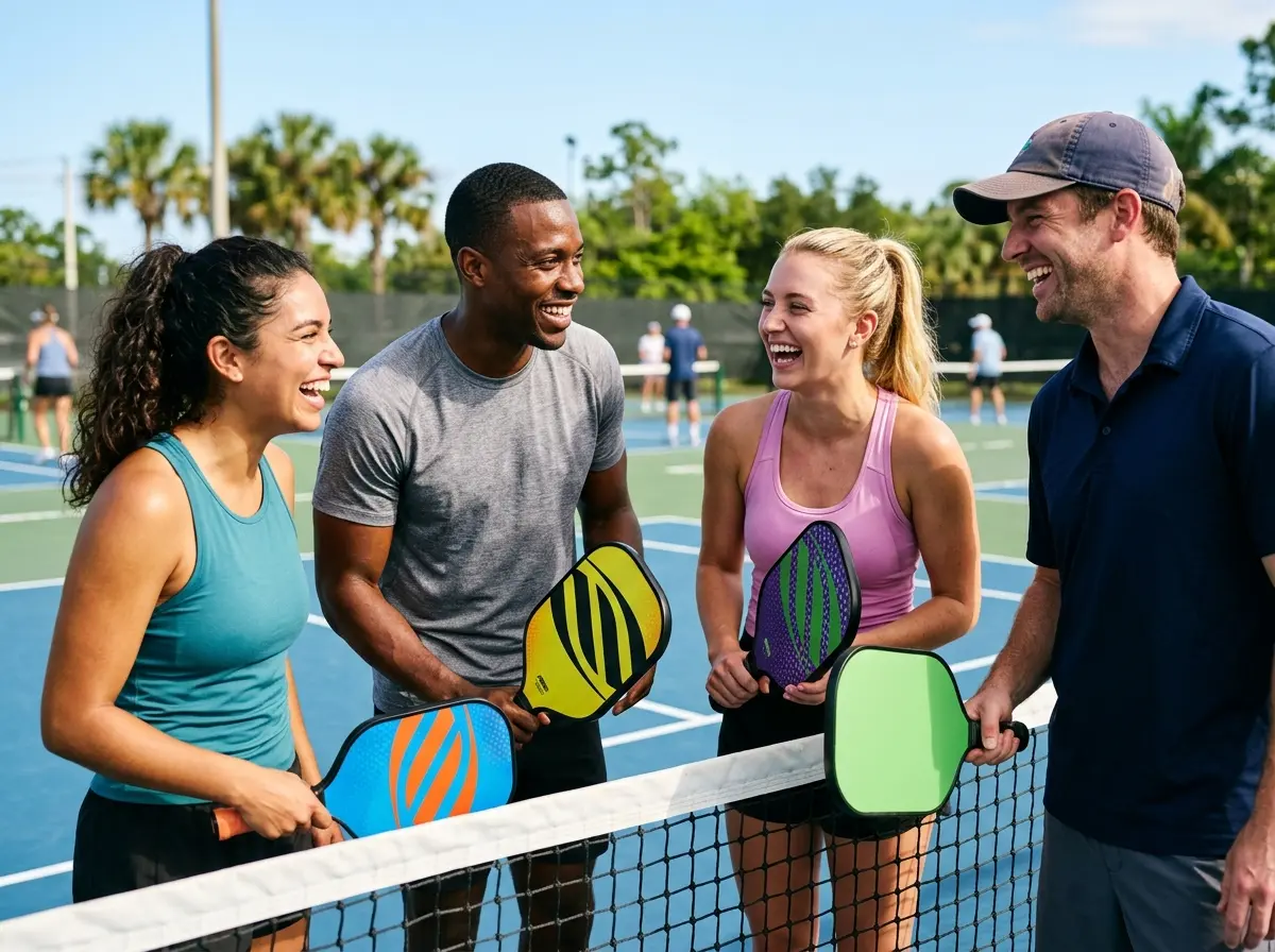 The surprising health benefits of playing pickleball